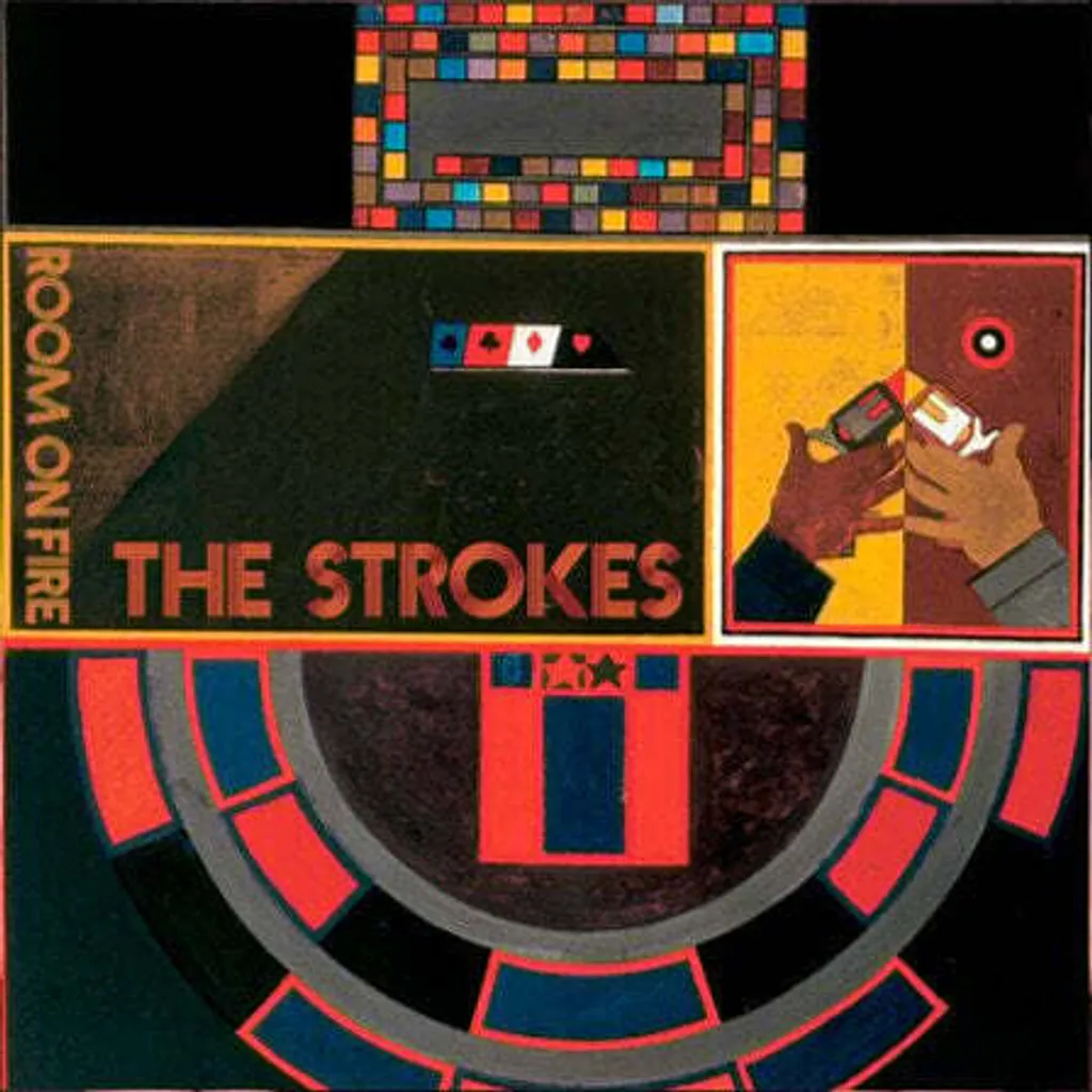 Disque Vinyle Room On Fire The Strokes LP Bleu - Musique Rock Indie