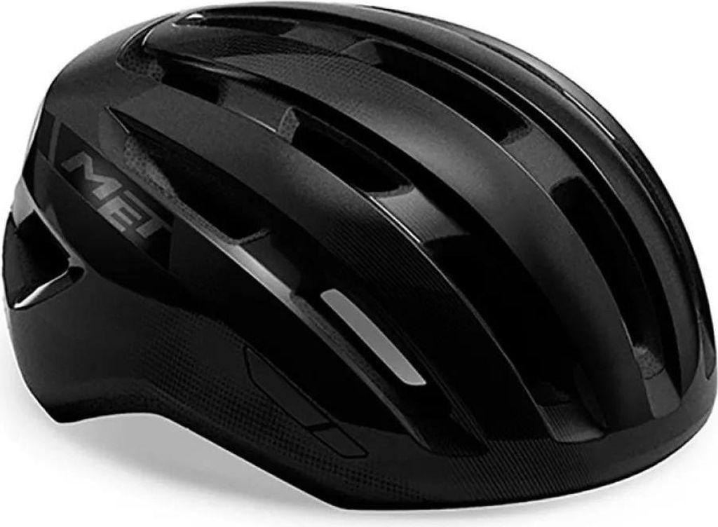 Met Miles Mips Helm Schwarz M-L Schwarz M-L