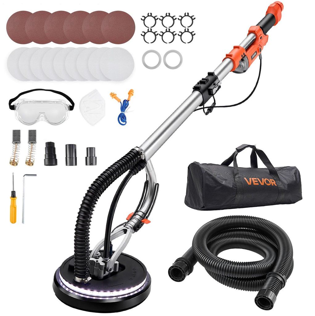 VEVOR Trockenbauschleifer, 1010 W Deckenschleifer mit 255 Produktbild 