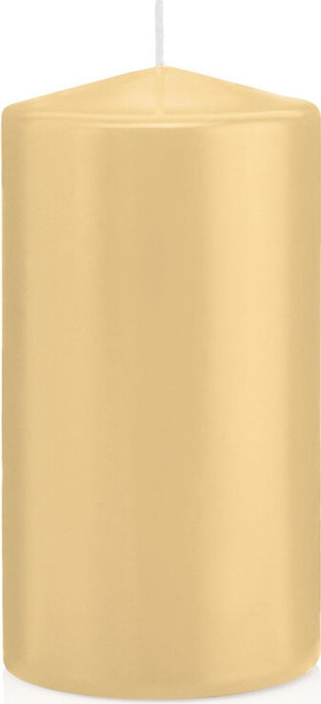 Stumpenkerzen Champagner 150 x Ø 78 mm, 8 Stück