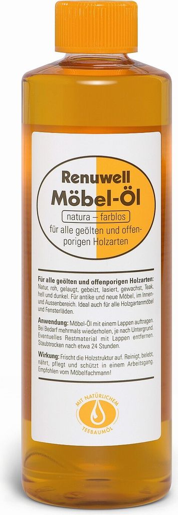 Renuwell Möbel-Öl  für alle geölten und offenporigen Produktbild 