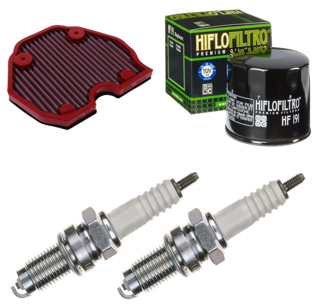 Service-Kit für Benelli BN 302 ABS 2016-2020 Luftfilter Ölfilter Zündkerzen von pamoto - Neu