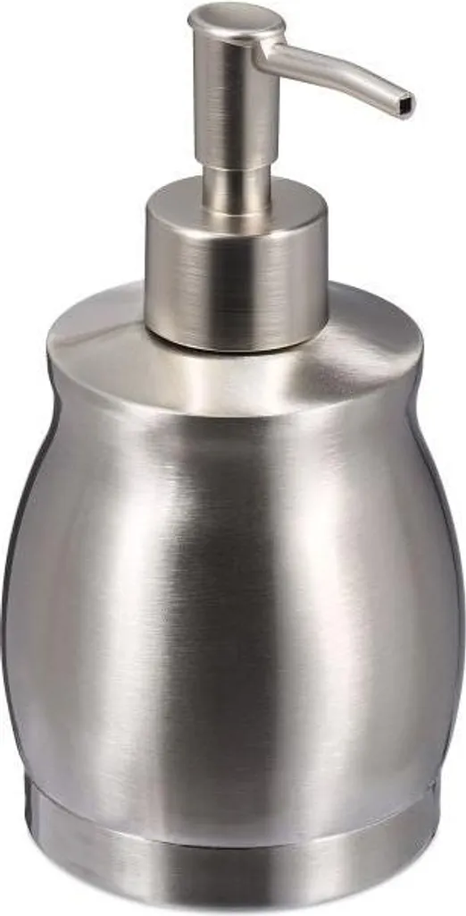 Dispenser Sapone Inox 390ml - Pompa Alta Resistenza AISI 304