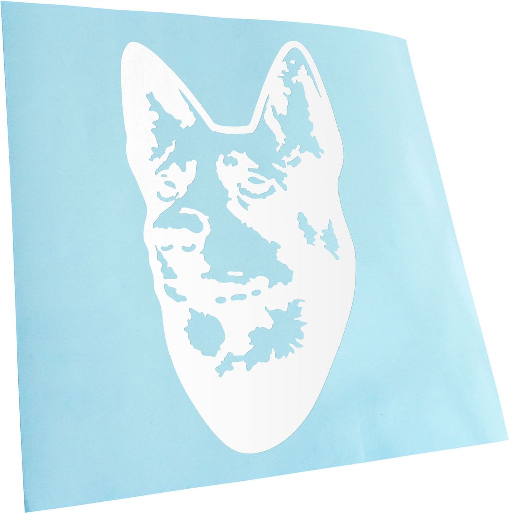 Kiwistar - Autoaufkleber - Lancashire Heeler Hund - Weiss - 30x17cm - Aufkleber für Auto, Laptop, Fahrrad, LKW, Motorrad Mehrfarbig JDM Decal Racing