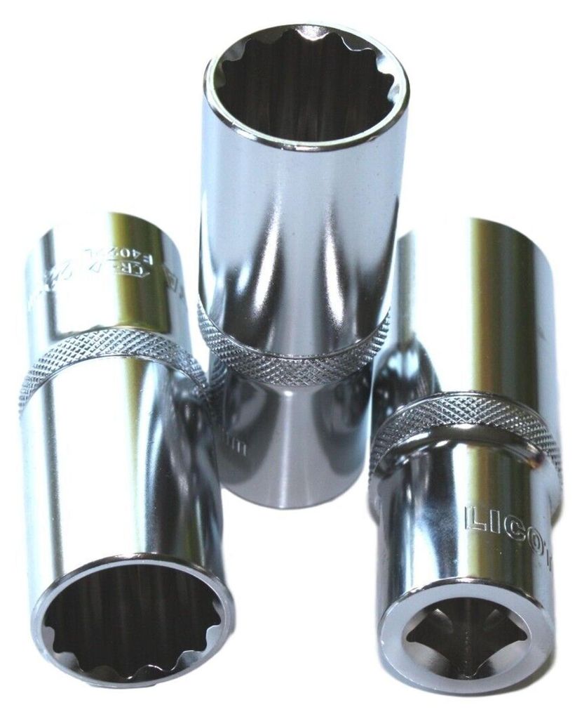 Stecknuss 27mm, 1/2 Zoll, Langnuss, 12 Kant, CR-V, Werkzeug Image du produit 