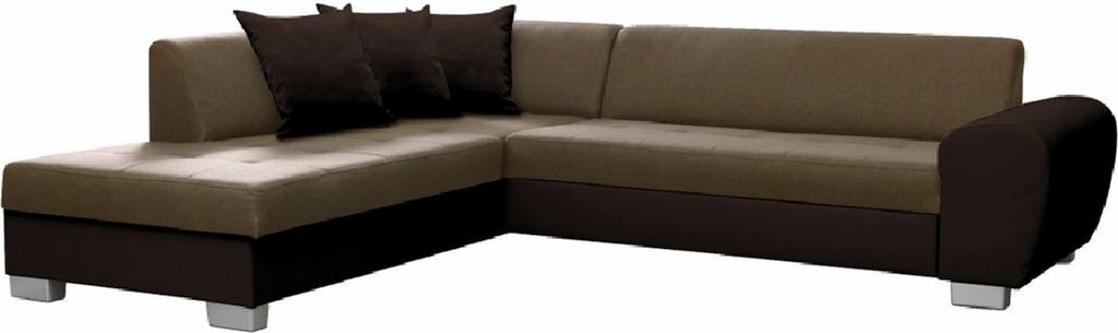LForm Sofa Designer Sofa mit Bettfunktion Bettkasten Schlafsofa Ecksofa Couch