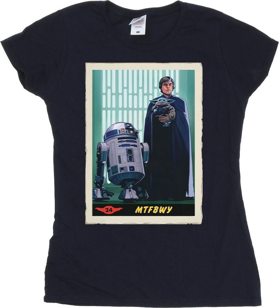 Star Wars - "The Mandalorian MTFBWY" T-Shirt für Damen Produktbild 