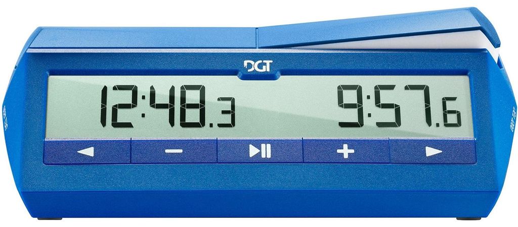 Philos digitale Schachuhr DGT 1500 blau - Schachzubehör Produktbild 