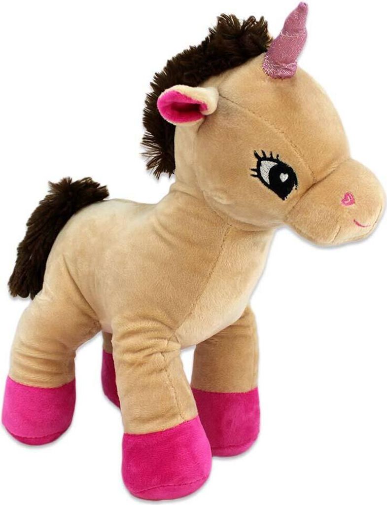 Joy Toy Plüsch Einhorn stehend 32 cm