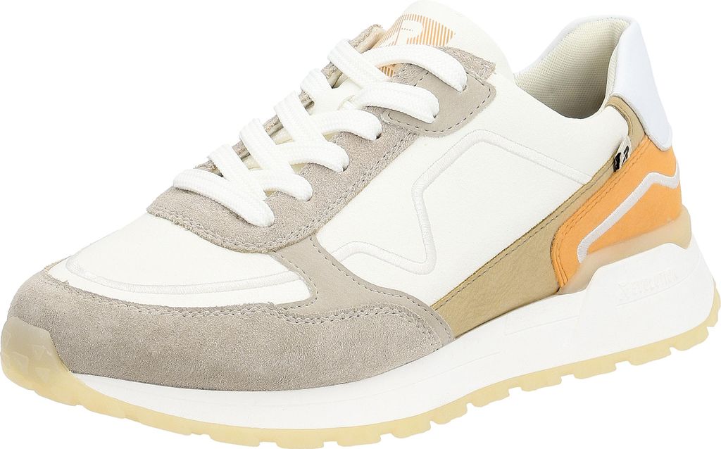 Rieker Damen Halbschuhe 35977-36, 35977-37, 35977-38, 35977-39, 35977-40, 35977-41, 35977-42, 35977-43 RIE-W0609 lehm/paper/cliff/cord/offwhite/wei...