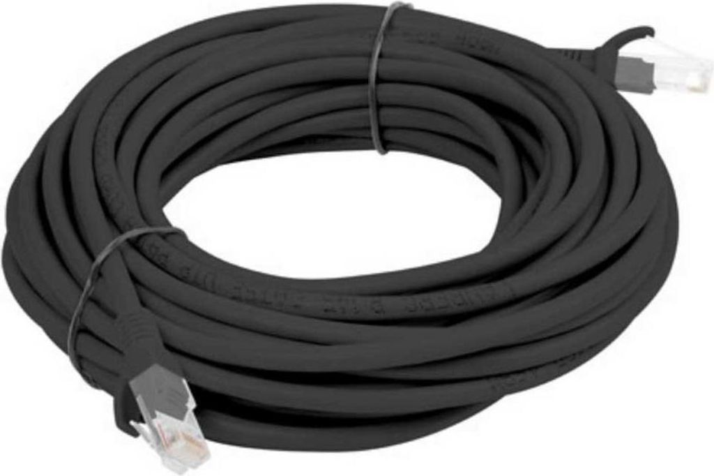 LANBERG PATCHKABEL CAT.6 UTP 5m FLUKE ZERTIFIKAT schwarz Produktbild 