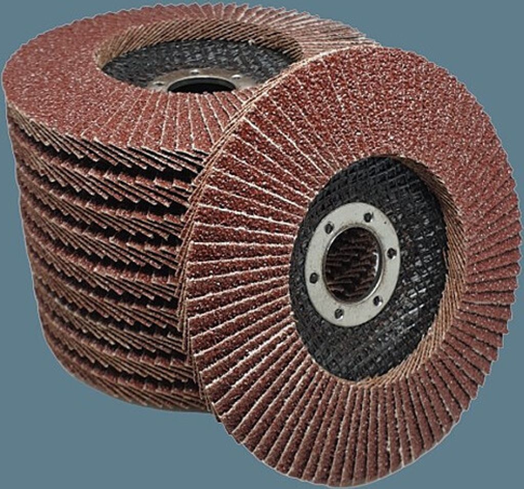 Fächerscheiben 125 x 22mm Grit 40 Lamellenscheiben Schleifscheiben
