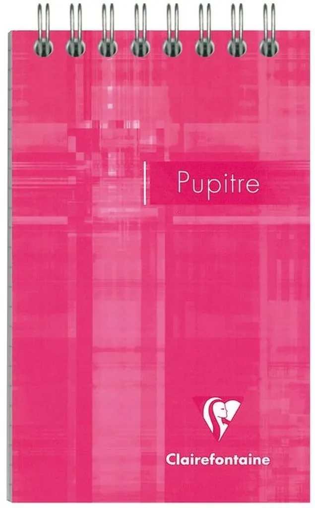 Clairefontaine 8556C Bloc-notes 75x120mm 60 feuilles 90g Ligné Lot de 10