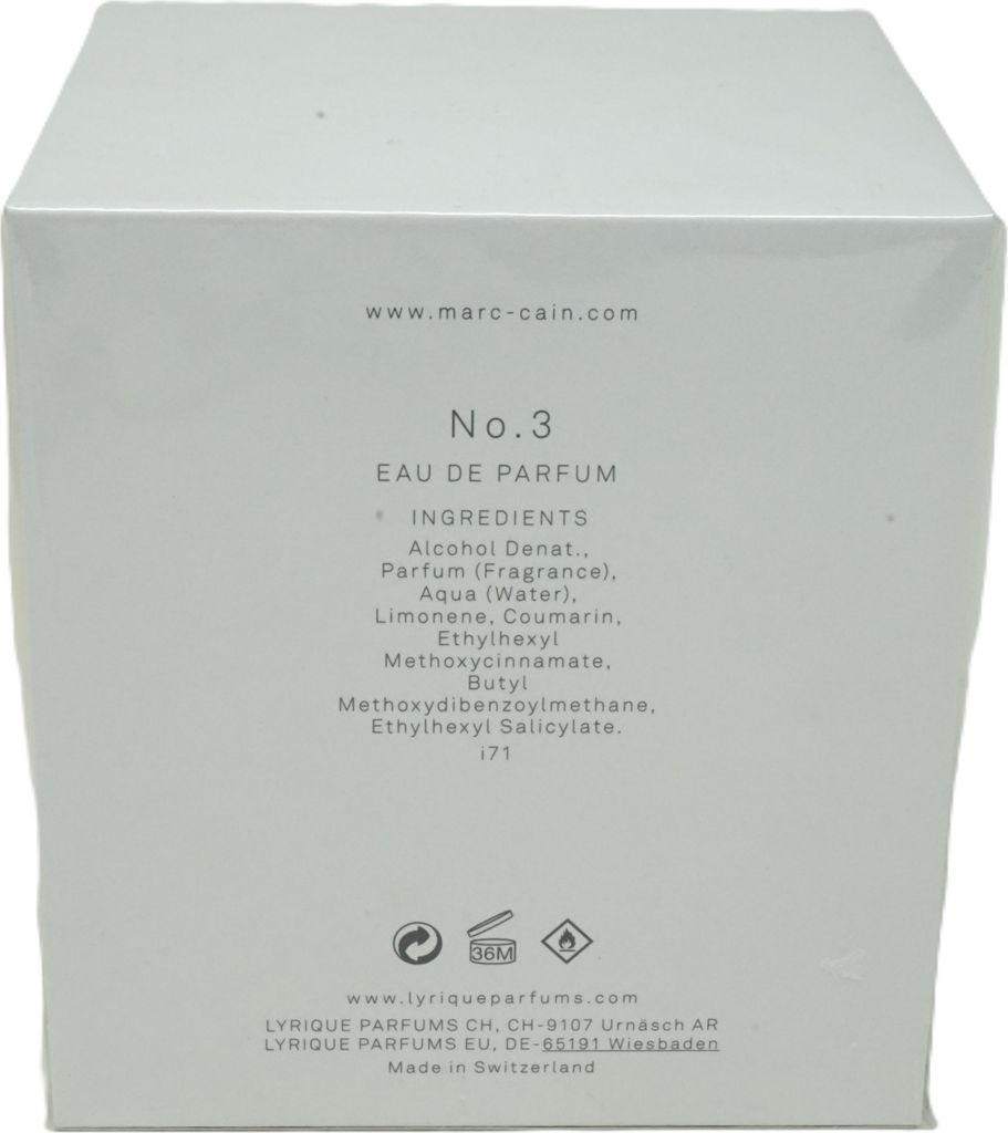 Lyrique Marccain Mysteriously No.3 Eau de Parfum 80 ml Produktbild 
