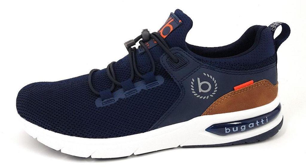 Bugatti Numbis, scarpe da uomo, sneakers/pantofole, blu, Immagine del prodotto 