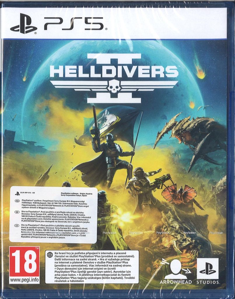 Playstation Games Playstation 5 Helldivers Ii Produktbild 