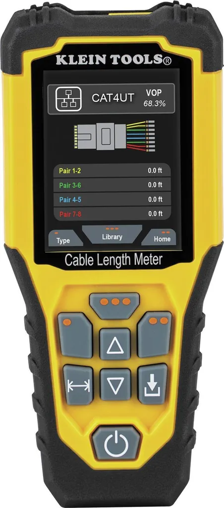 Testeur de Câble RJ45 et Coaxial VDV Distance avec Réflectométrie 501-915