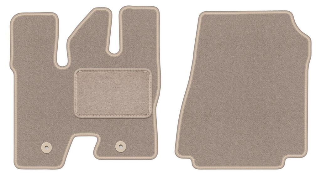 Auto-Fußmatten Velours beige für: BYD ETP3 2023- Nutzfahrzeug