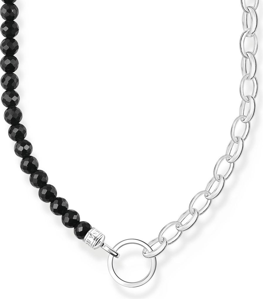 Thomas Sabo KE2188-130-11-L45v Damen-Halskette für Charms Silber und Onyx 1