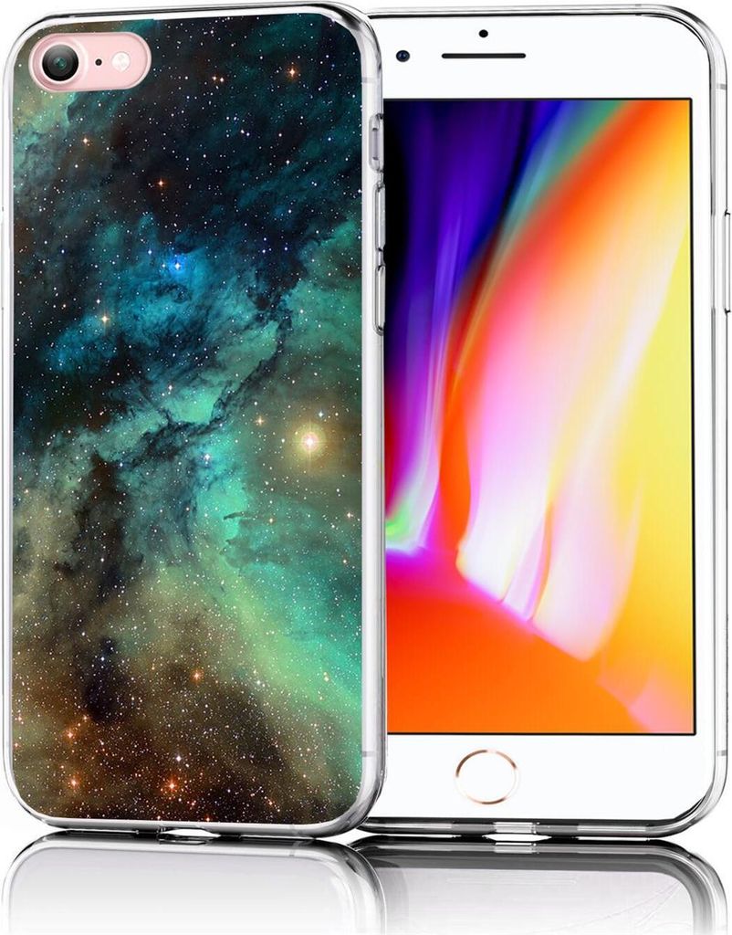 Conie Aufdruck Silikon Schutzhülle für iPhone 6 Plus / 6S Plus Tasche Case Bild Cover Bumper TPU Hülle als Motiv 01
