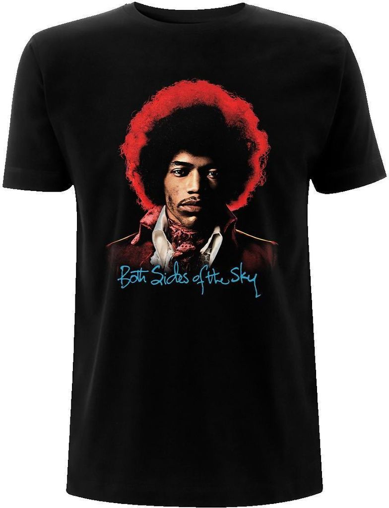 Jimi Hendrix - "Both Sides Of The Sky" T-Shirt für Herren/Damen Uni HE1730 (XXL) (Schwarz)