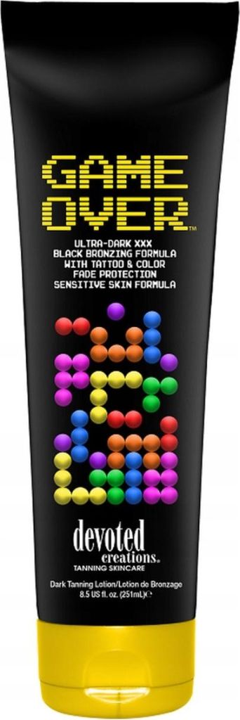 Bronzeur noir Game Over de Devoted Creations 250 ml Image du produit 