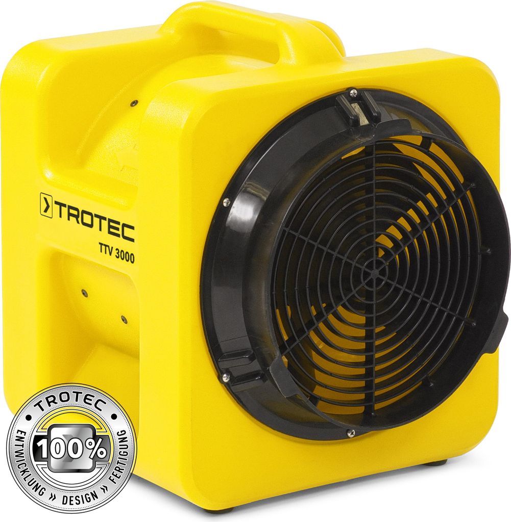 TROTEC Förderventilator TTV 3000 | Axialventilator | Bautrockner | Ventilator | Lüfter