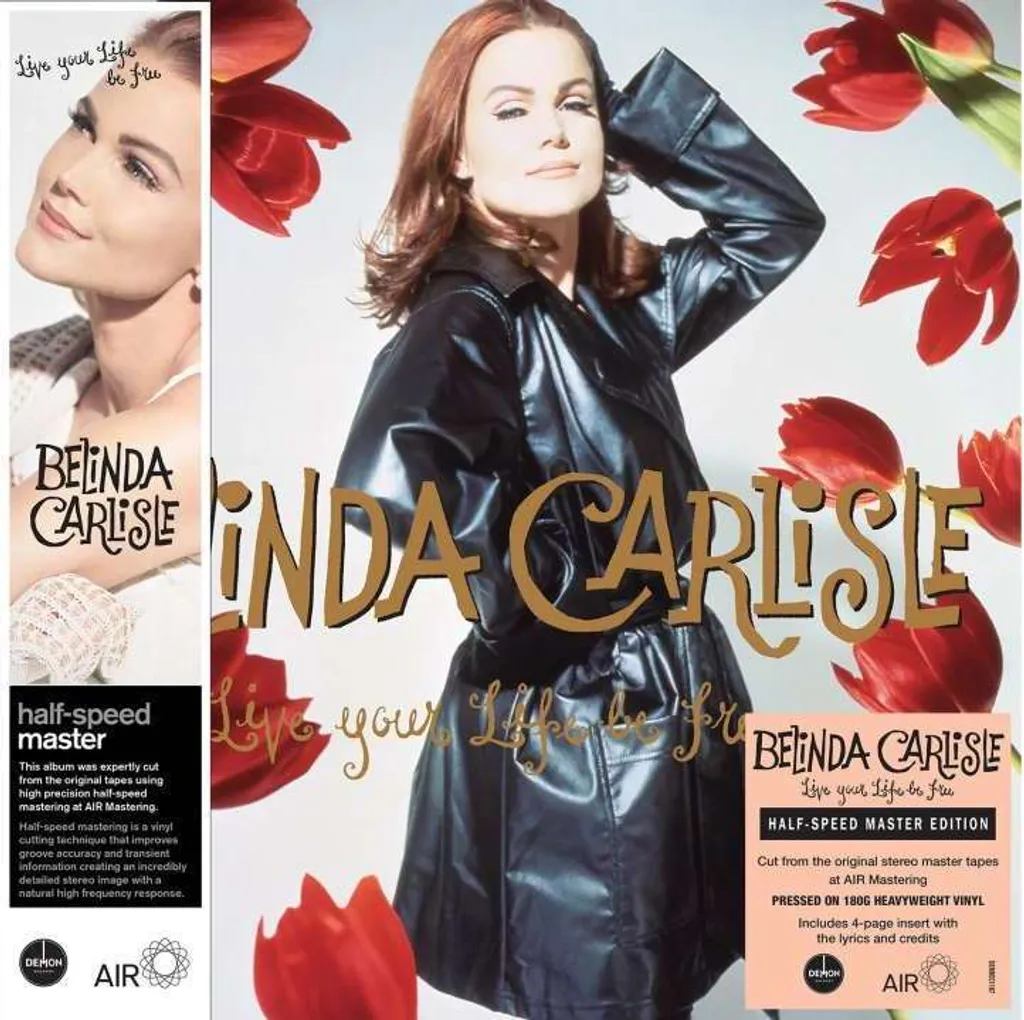 Vinyle 180g Belinda Carlisle Live Your Life Be Free Masterisé à Abbey Road