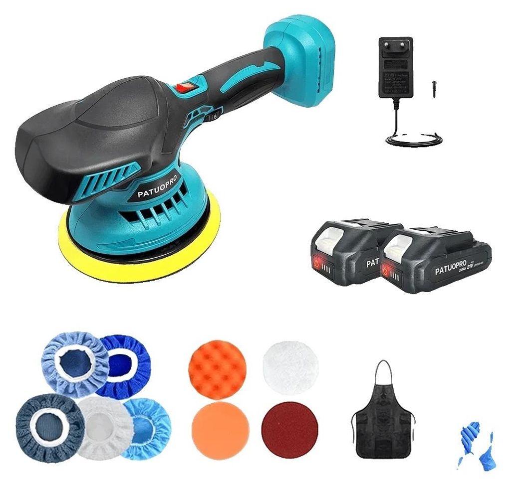 Akku-Autopolierer, 6 variable Geschwindigkeitsstufen, Produktbild 