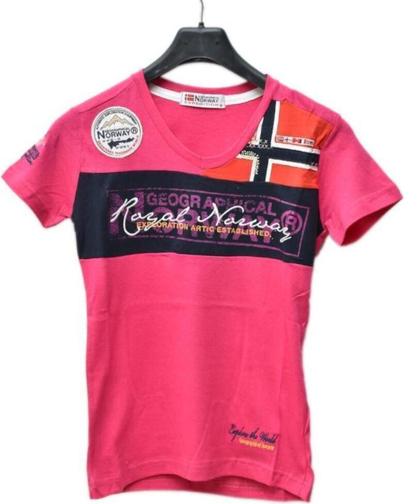 JERARD Jungen T-Shirt in 6 Farben, FLASHY PINK 140