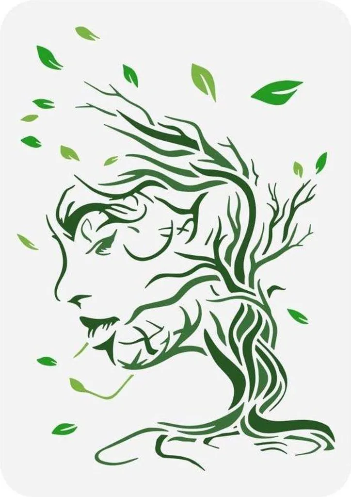 Coloriage Arbre de vie géant en bois naturel pour enfant et adulte