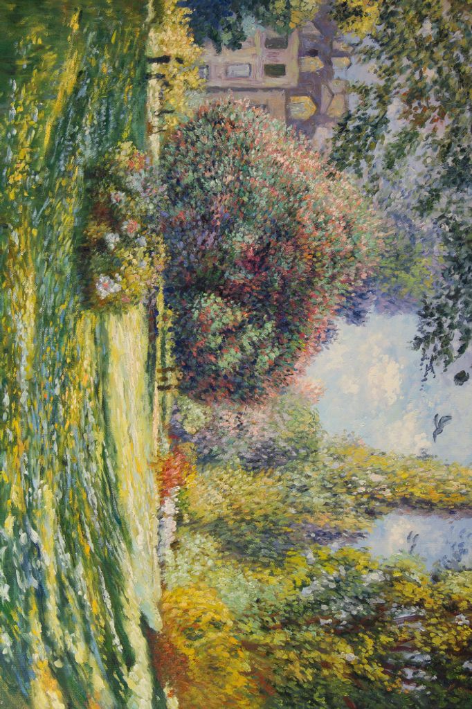 Claude Monet Kunstdruck Bild - Der Monceau-Park, 1876 (120 x 180 cm)