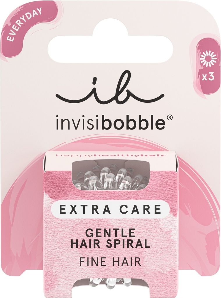 invisibobble Extra Care Crystal Clear, Stuha do vlasů, Obrázek produktu 