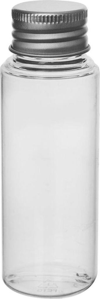 Orion Flasche mit Schraubverschluss Reiseflasche Kosmetikflasche für Cremes Öle Gel 50 ml zum Mitnehmen auf Reisen ins Flugzeug aus Kunststoff