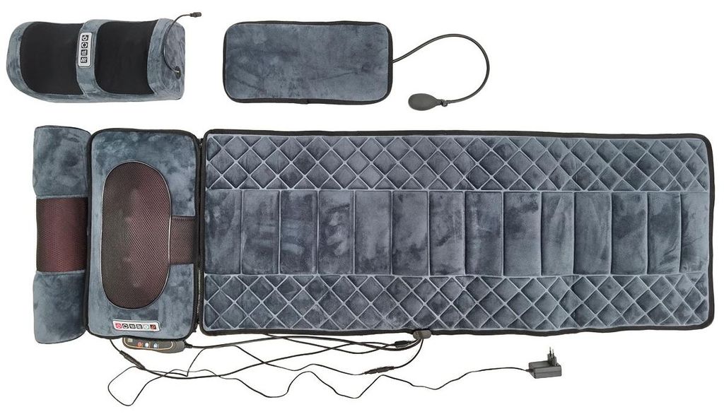 INF Elektrische Ganzkörper-Massage-Matte Plüsch 160.00cmx50.00cmx20.00cm
