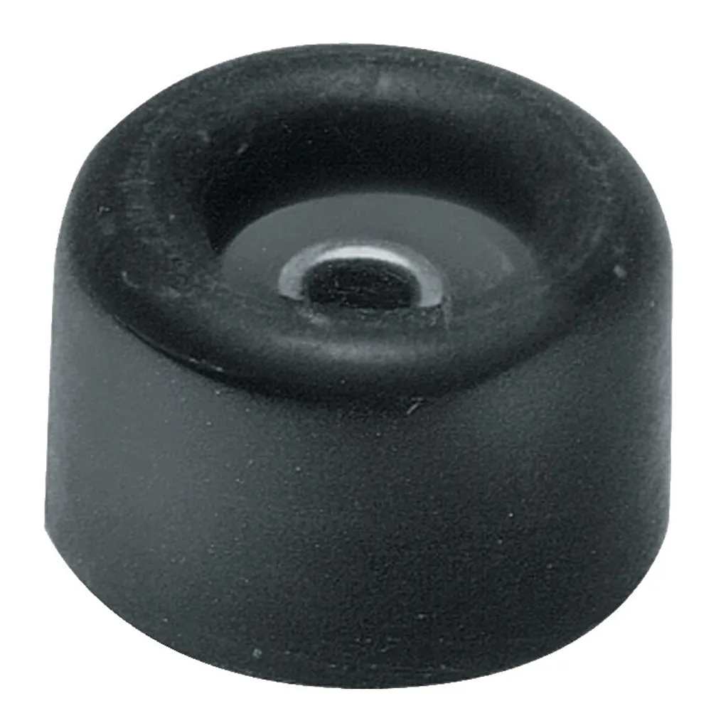 Stop porte anti-choc gomme rouge 40mm pour éviter les traces sur mur