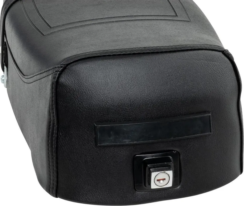 Banc RMS noir minimaliste - Assise confortable et structure en acier - 2