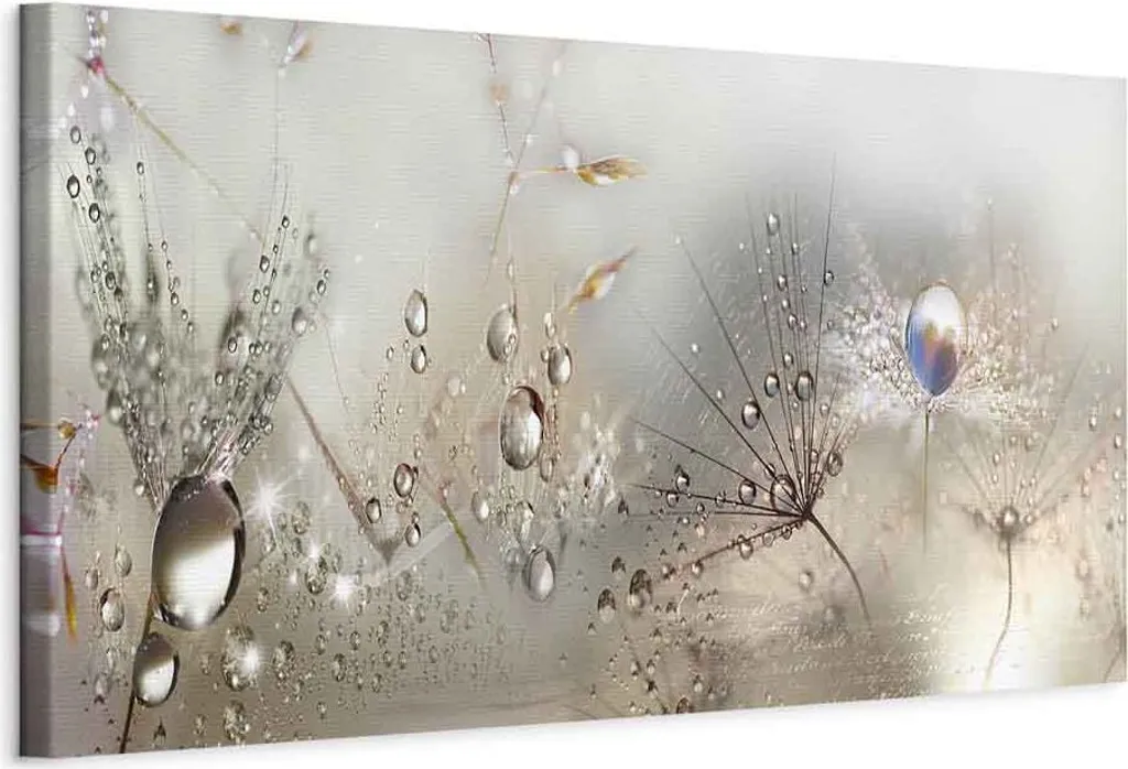Quadro su tela italiano - Morning Song 120x40 cm Fiori b-C-0169-b-b