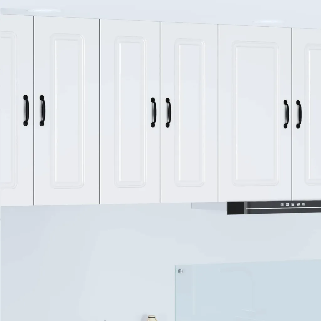 vidaXL Mobile Cucina Bianco 30x31x80 cm - Ideale per Organizzare