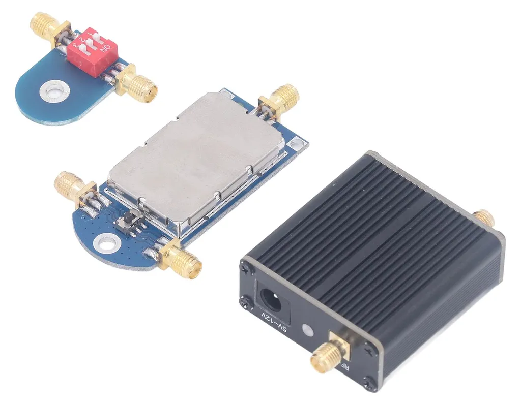 Antenne active anti-interférence 50k-500MHz pour réception stable