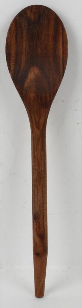 12x Kochlöffel aus Akazie ca. 32 cm langlebig und robust für Rühren, Umrühren und Zubereiten von Speisen aus hochwertigem Akazienholz für die ...