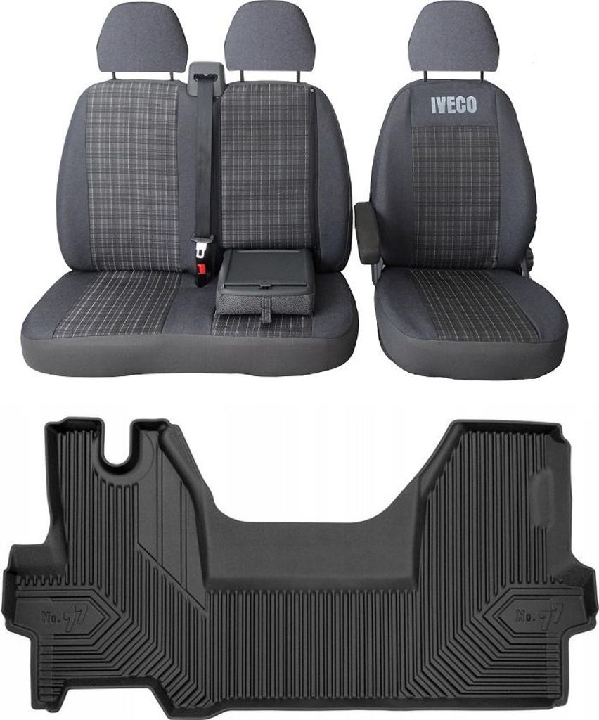 IVECO Daily VI 2014-2025: copertura su misura + tappetini Immagine del prodotto 