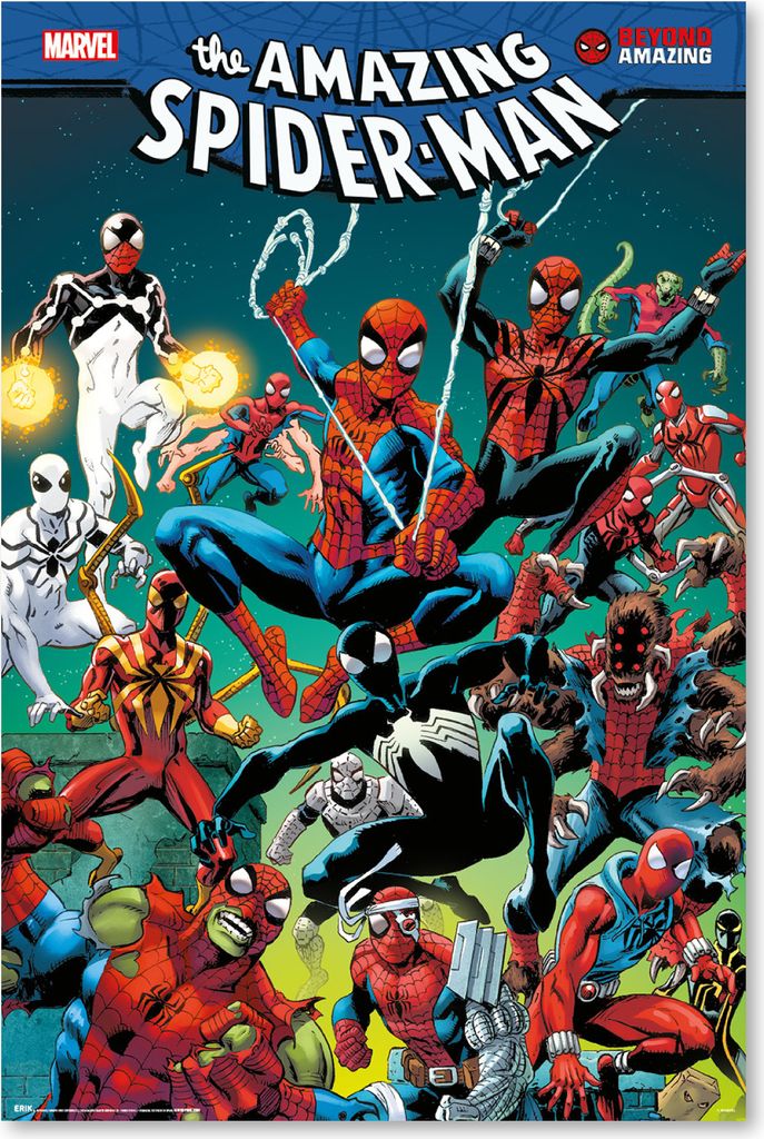 SpiderMan Poster Marvel Collage 61 x 91,5 cm