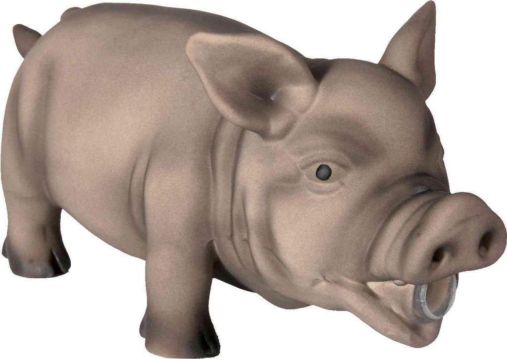 Trixie Latex Schwein mit Original-Tierstimme 23 cm