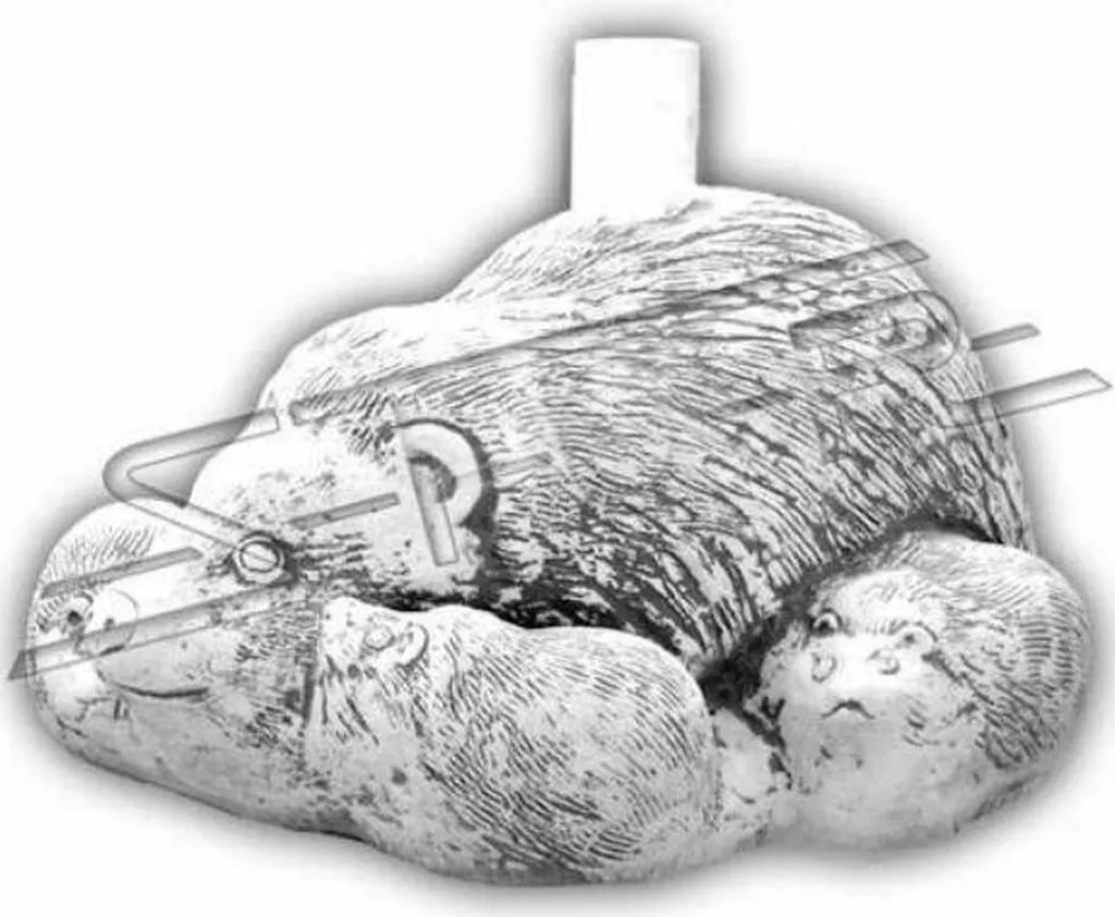 Socle Parasol Lestageur Figurine Hérisson Décoration Jardin Pied