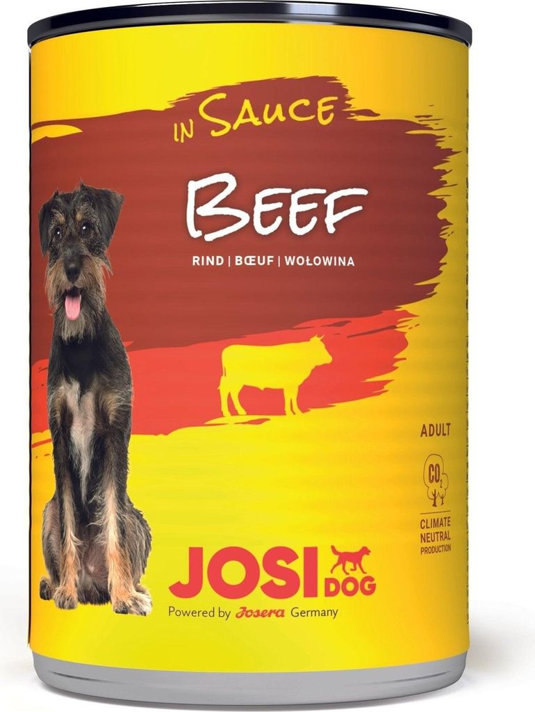 Josera Dog - JosiDog Dose in sauce 12x415g | Beef in Sauce Produktbild 