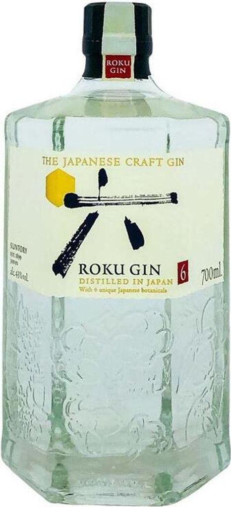 Roku Gin Il gin artigianale giapponese 43% Vol. 0,7l Immagine del prodotto 