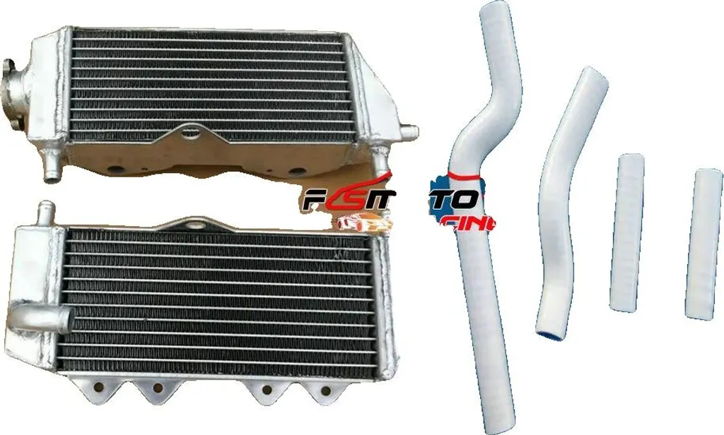 Radiateur blanc à refroidissement amélioré et structure lourde robuste