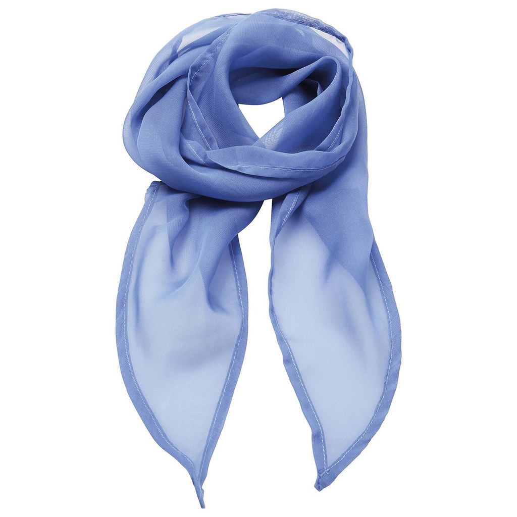Premier - "Colours" Schal für Herren/Damen Uni PC7032 (Einheitsgröße) (Mittelblau)