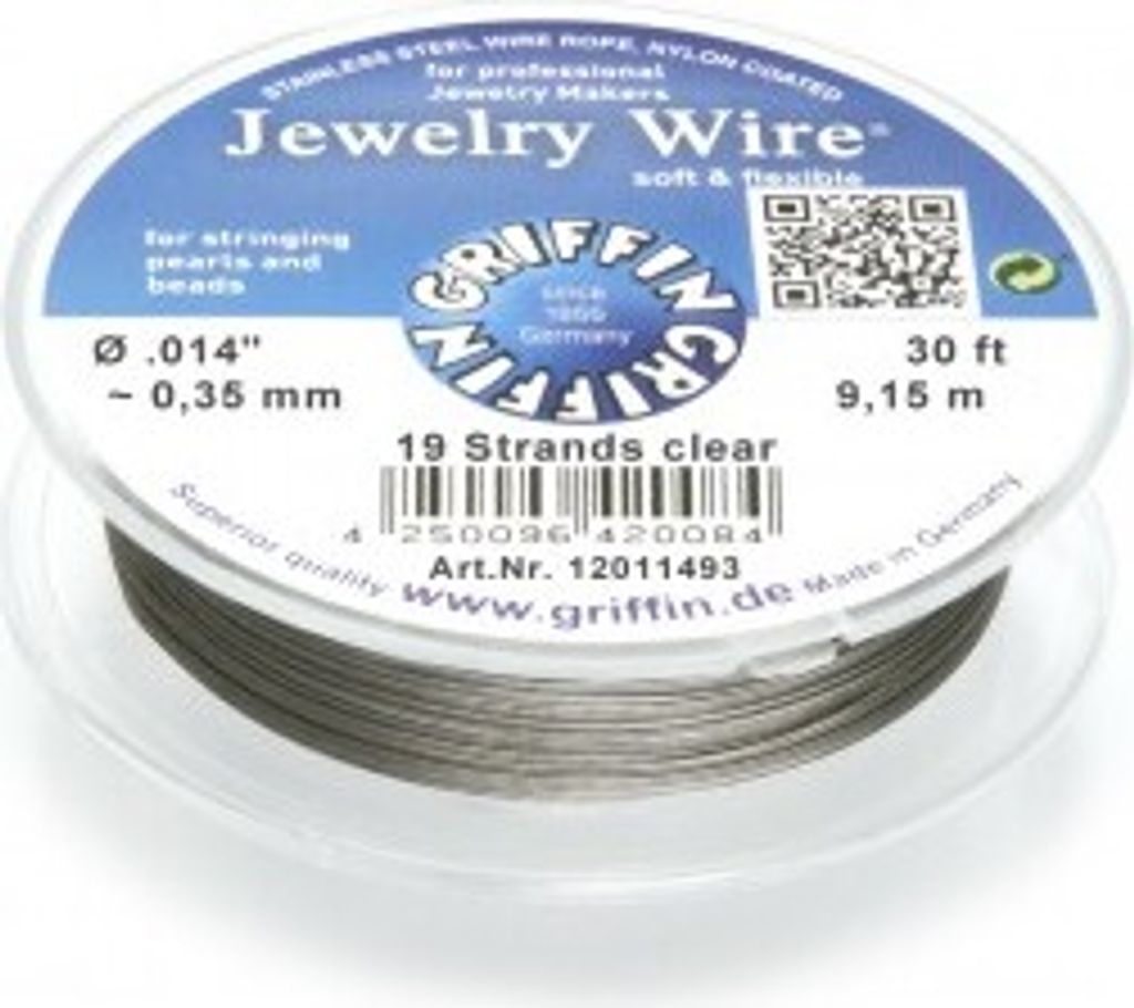 GRIFFIN Schmuckdraht Edelstahl-kunststoffummantelt/ Produktbild 